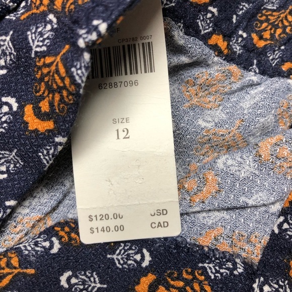 NWT Anthropologie Smocked Balloon-Leg Pants - Picture 7 of 7